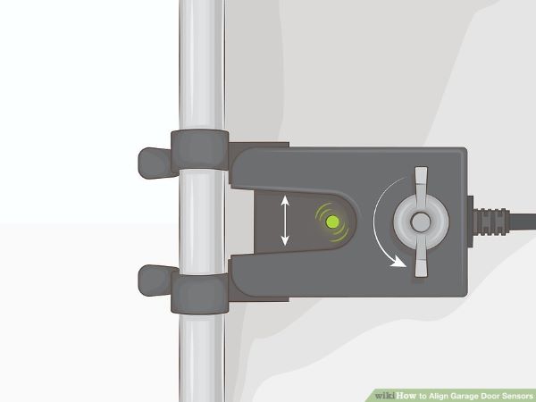 Garage Door Sensors Installation, How To Align A Garage Door