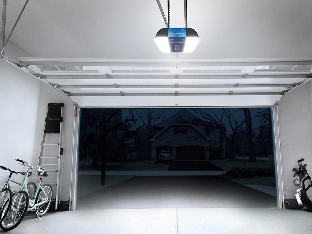 MYQ Garage door opener installation